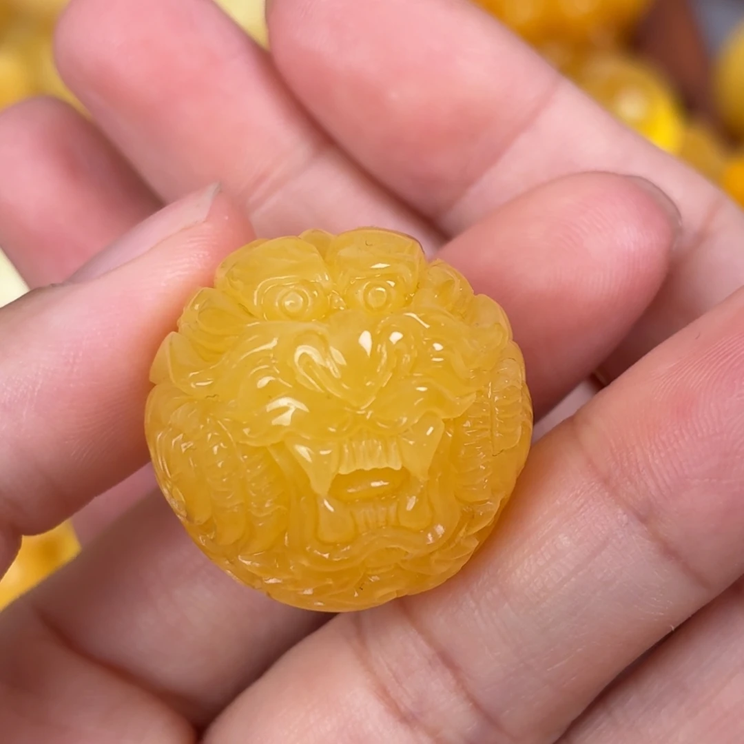 蜜蜡未镶嵌吊坠(不含链)26龙珠