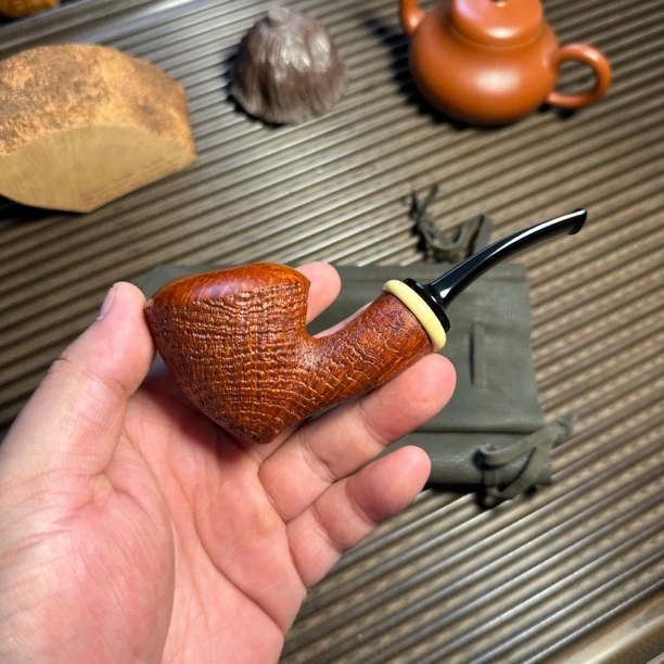 SP签约斗师.喷砂橡果烟斗