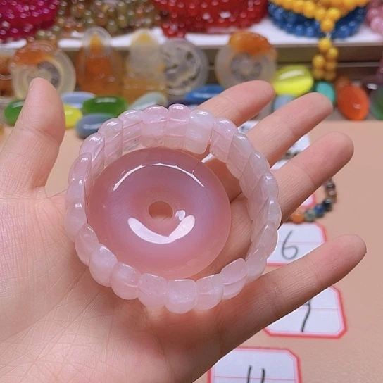 玛瑙/玉髓未镶嵌颈饰叶*