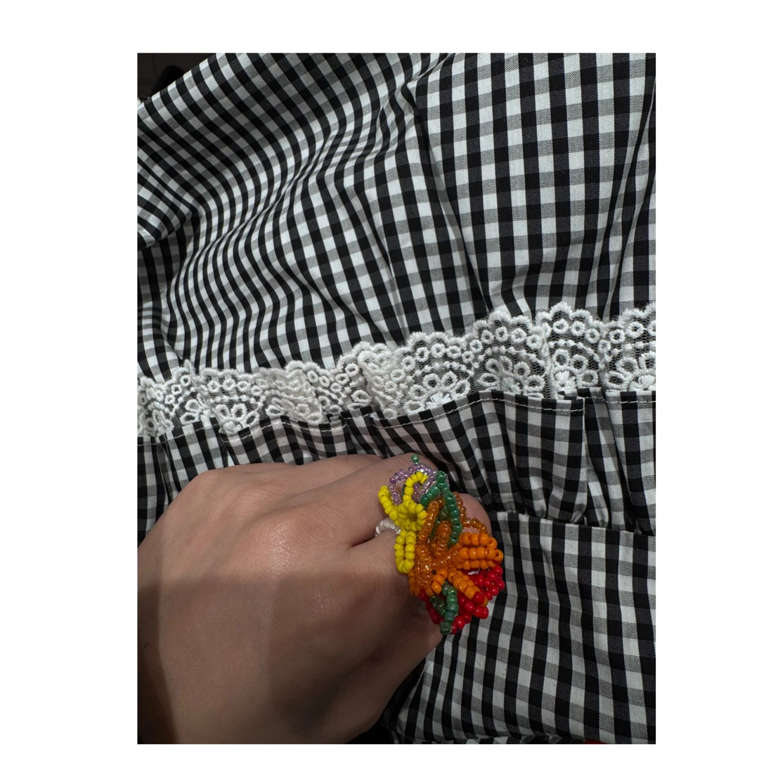 非金属合成锆石戒指 临时上的戒指 J24JZ322