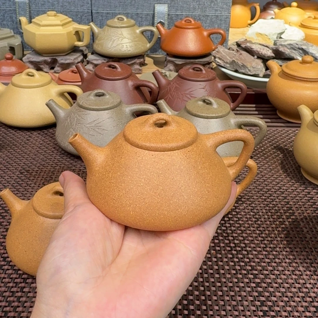 茶壶段泥150毫升黄金段