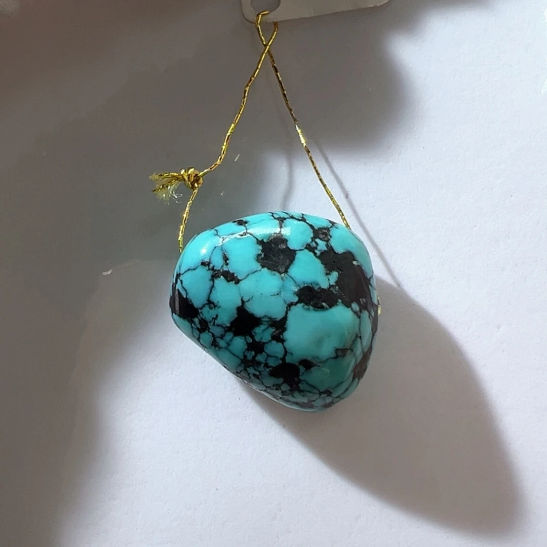 绿松石未镶嵌挂件