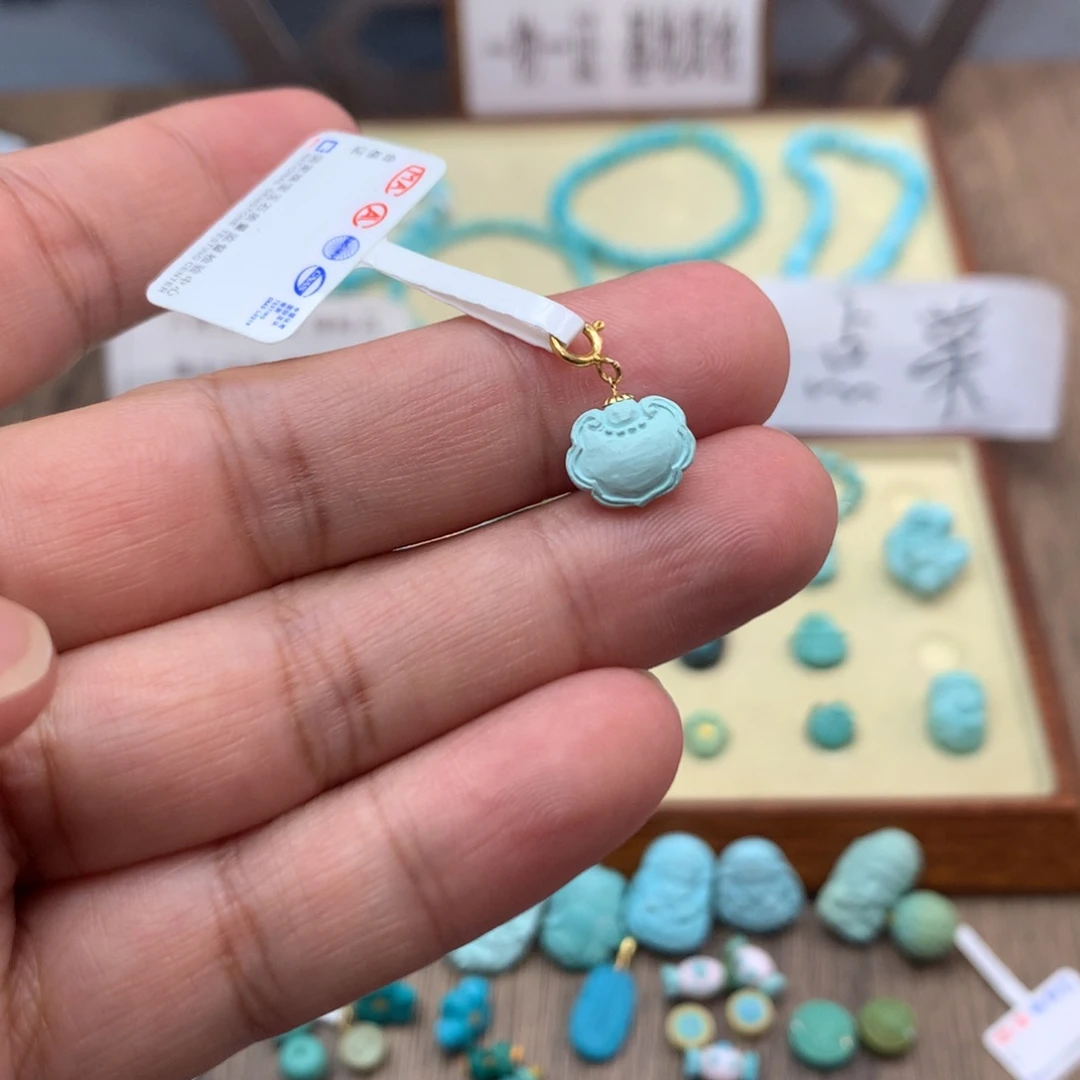 绿松石未镶嵌21配饰