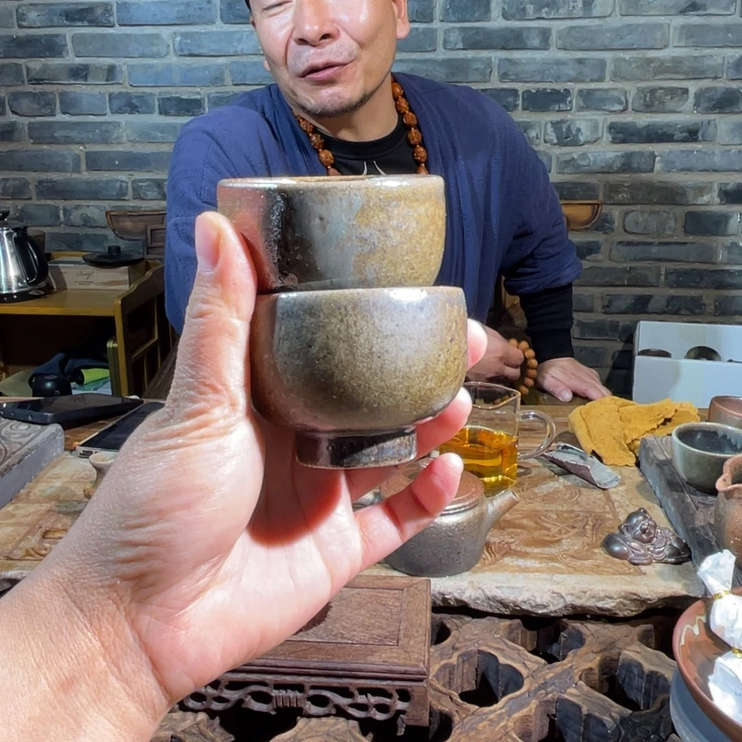 美***情杯云南陶泥柴烧茶具