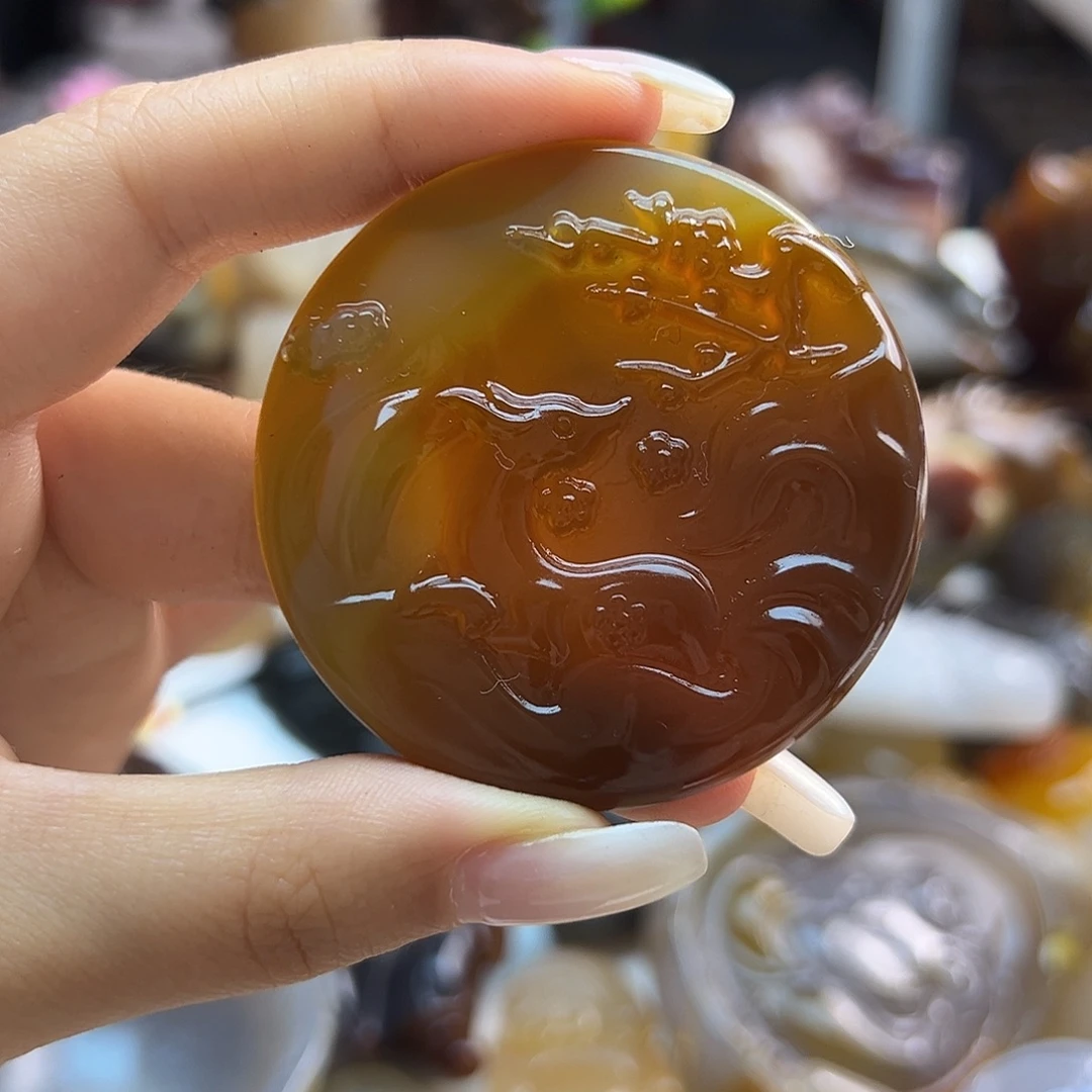 玛瑙/玉髓未镶嵌颈饰