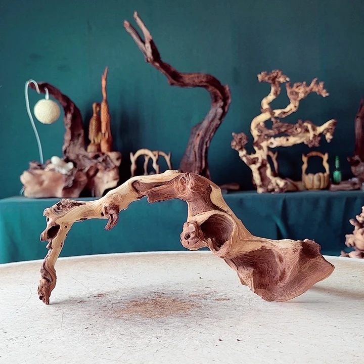 G***U木923 金丝红木羊蹄甲半成品