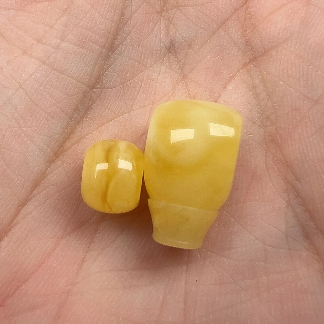 未镶嵌吊坠(不含链)琥珀