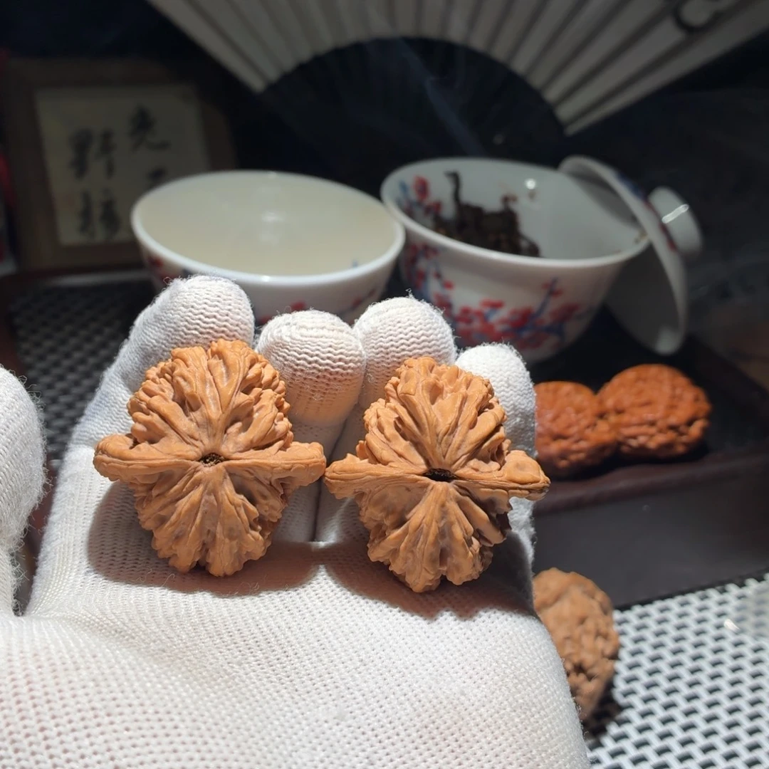 吊坠文玩核桃40虎头