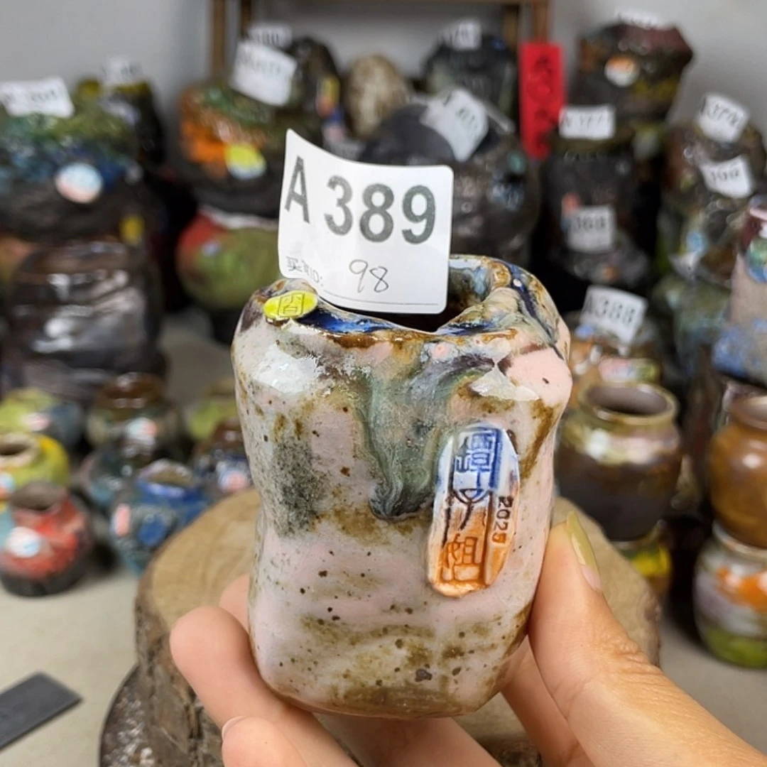 紫砂花盆巫*白小白孤品
