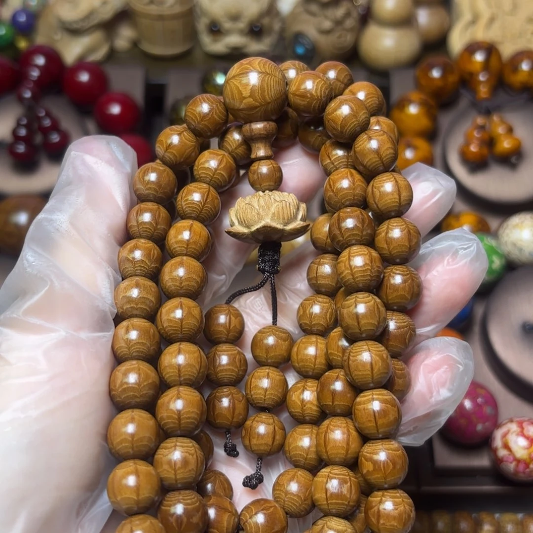 手串/手链六道木10*108精品陈化老料莲花款