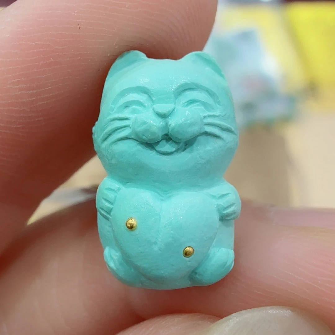 未镶嵌绿松石珠宝奇石