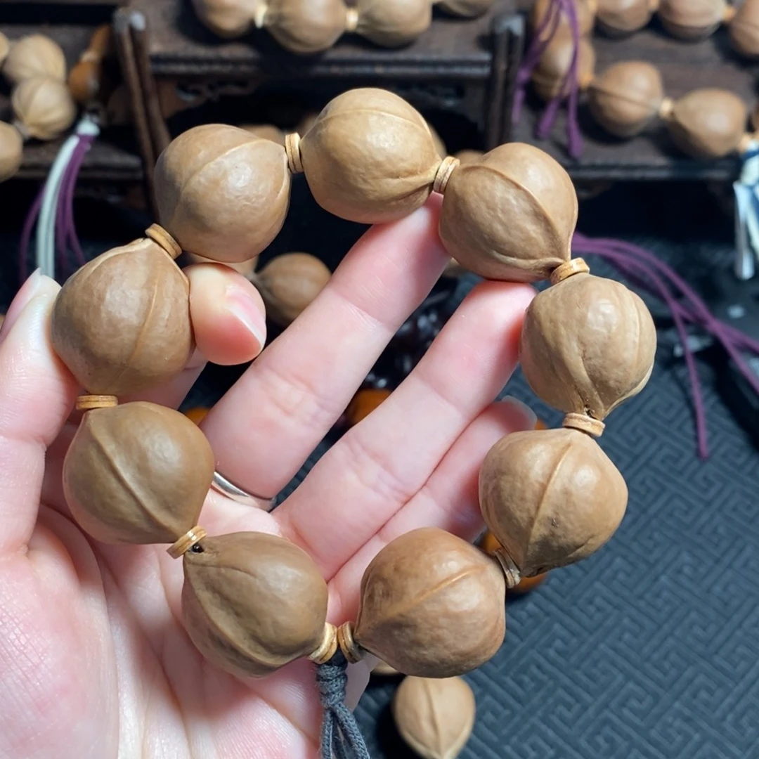 橄榄核手串/手链2225梅林铁三花橄榄核