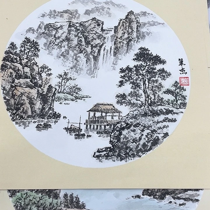 国画?***光施笔杰老师作品 6666