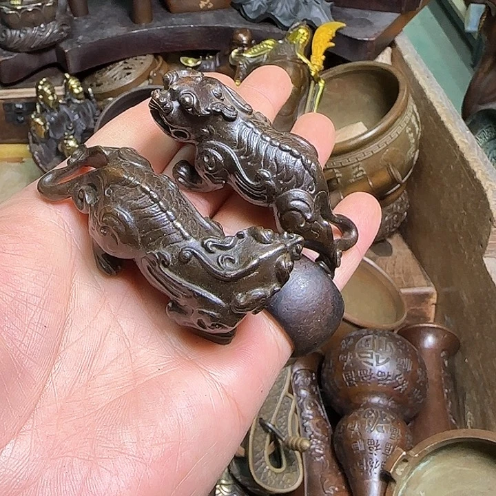 铜器办公室茶室摆件