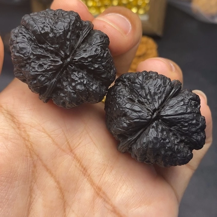 把件文玩核桃37尺蝴蝶蟾