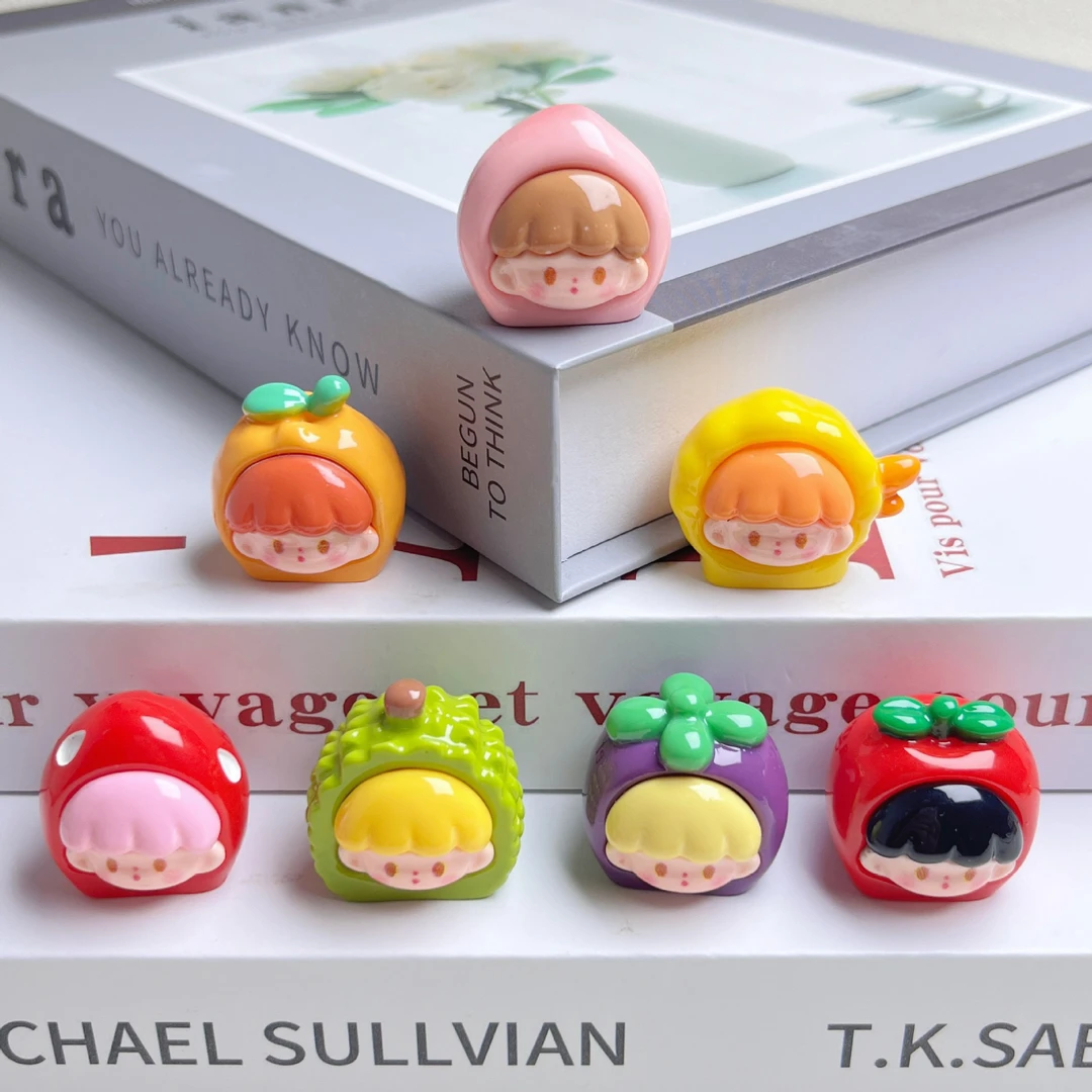 【九宫格】水果阿卓小公仔 实色混色