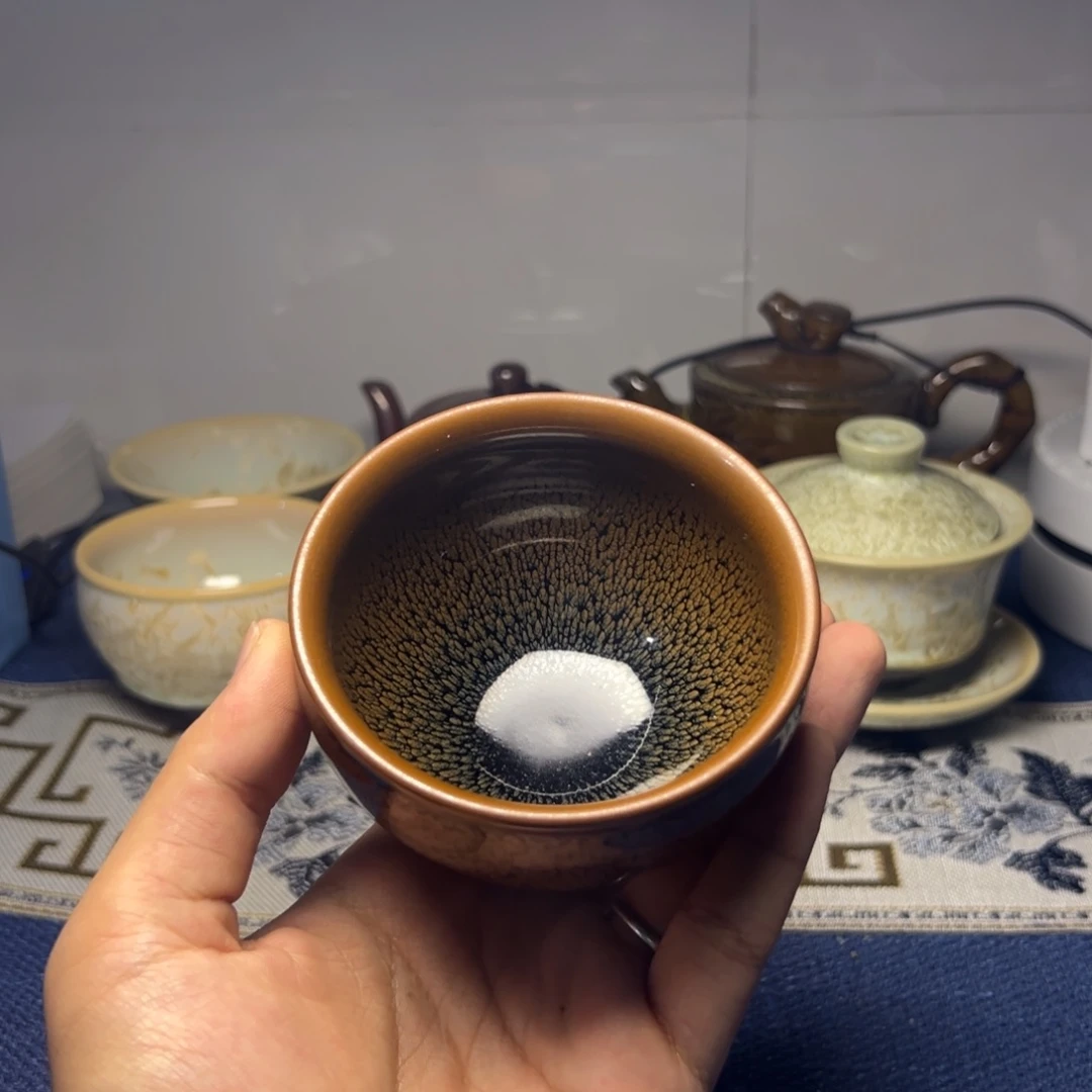 建阳建盏喝茶主人杯