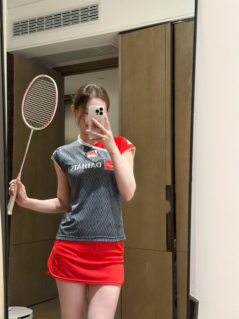 羽毛球小飞袖桃田贤斗同款球服日本大赛训练羽毛球服