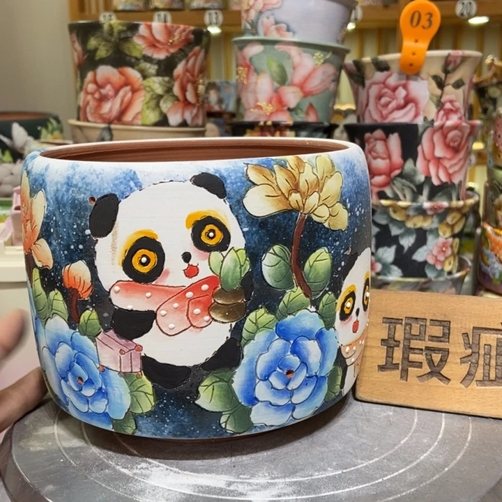 景德镇艺术手绘作品