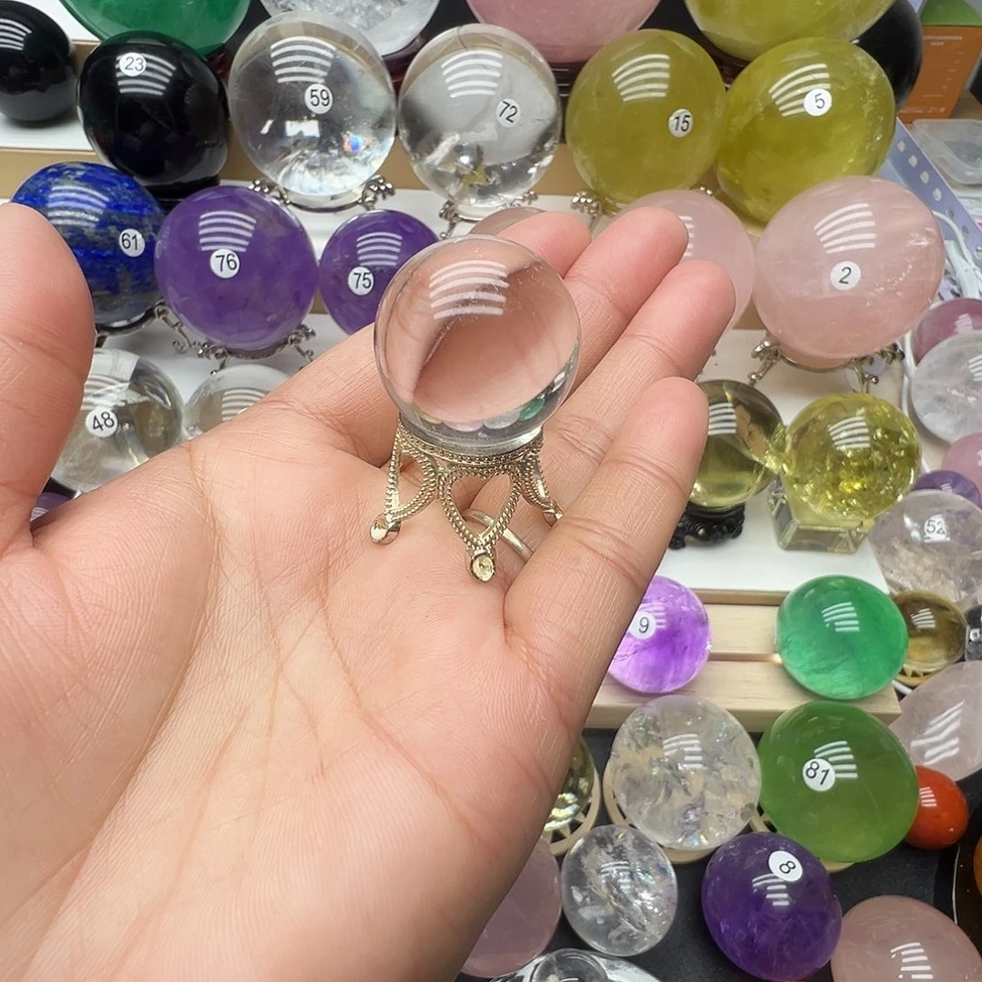 珠宝半成品水晶未镶嵌