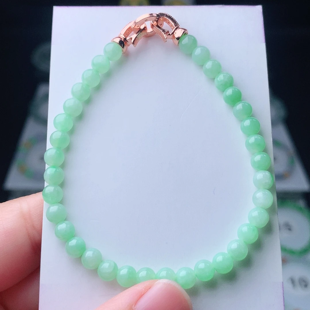 翡翠未镶嵌手链翡翠