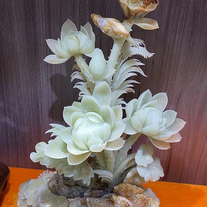 蛇纹石玉（覆膜）合金珠宝奇石