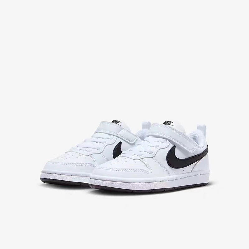 /儿童休闲COURT魔术贴低帮板鞋DV5457/DV5458-104男宝