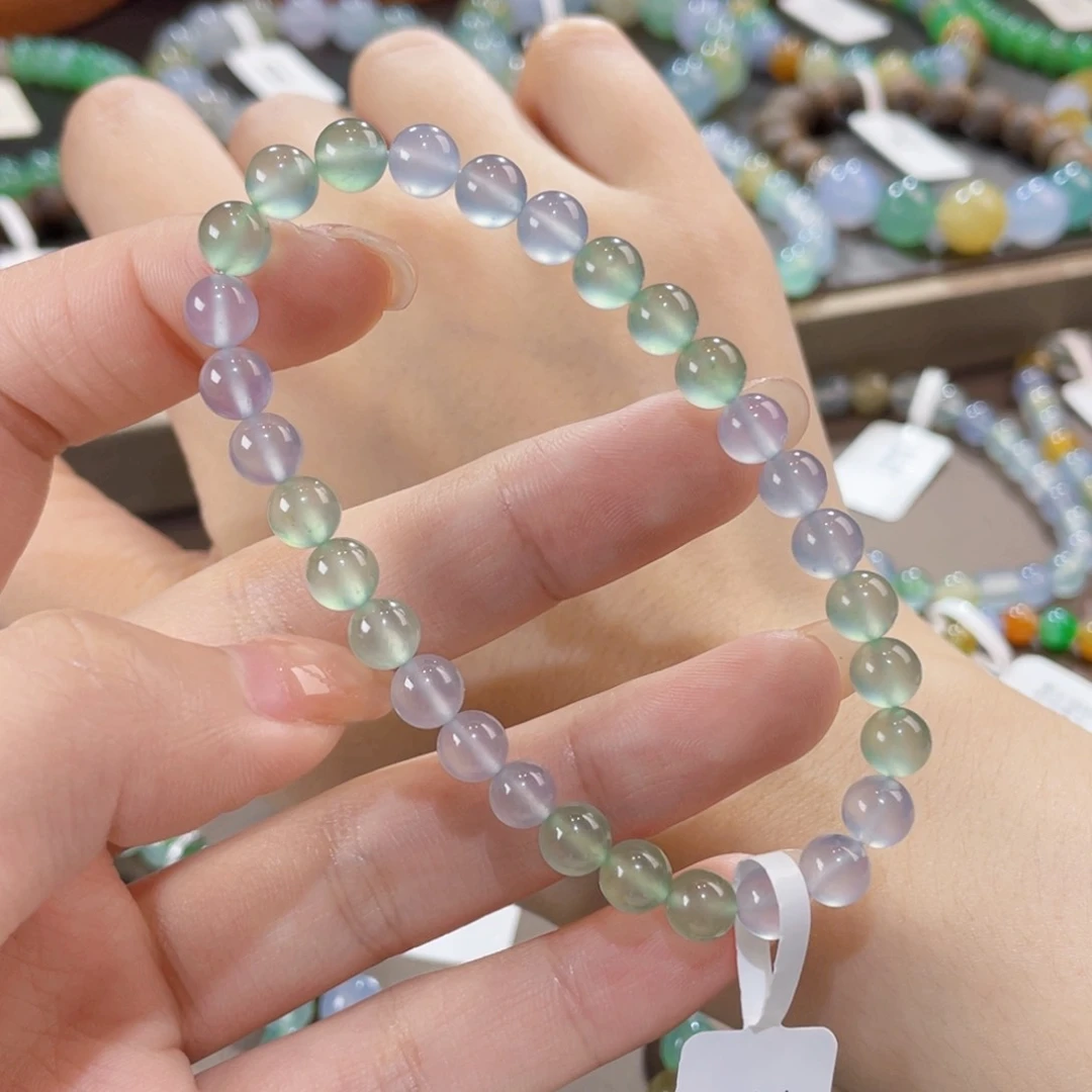 未镶嵌手链翡翠卡6玻璃底清新款