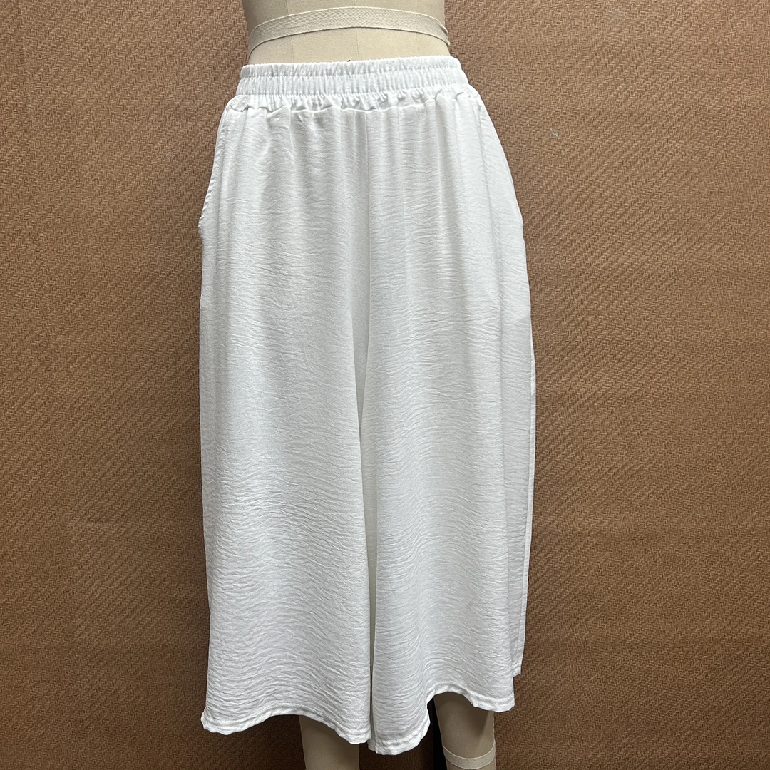 9277新之峰夏季新款上新休闲潮流百搭舒适透气遮肉显瘦阔腿裤