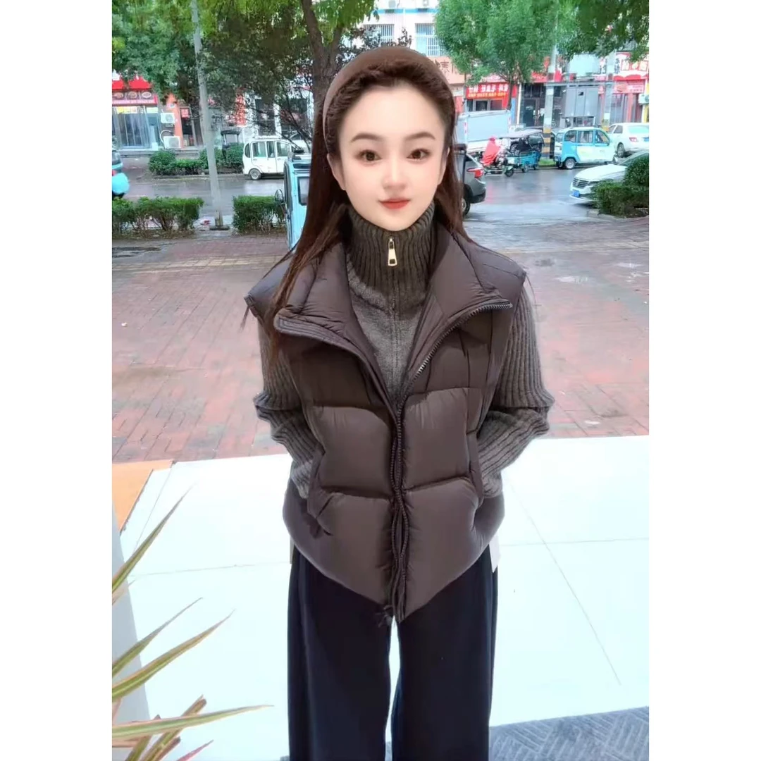 2025秋季新款时尚气质宽松慵懒风百搭上衣马甲裤子三件套