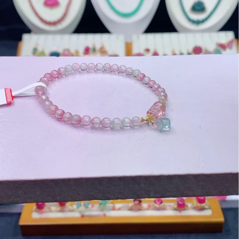 【闪购商品】碧玺碧玺m未镶嵌手链