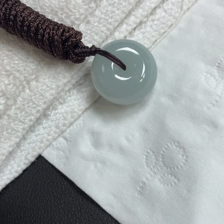 翡翠未镶嵌颈饰翡翠天然A货平安扣