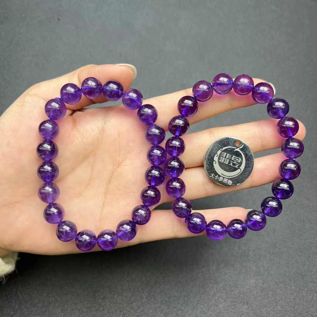 翡昱-N16-15983-紫水晶手串/约10+/约19颗/-多样性发其一-C