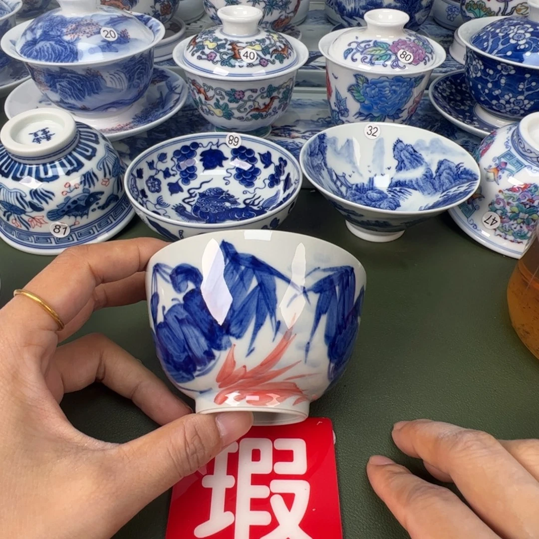 木木景德镇纯手工纯手绘茶具24