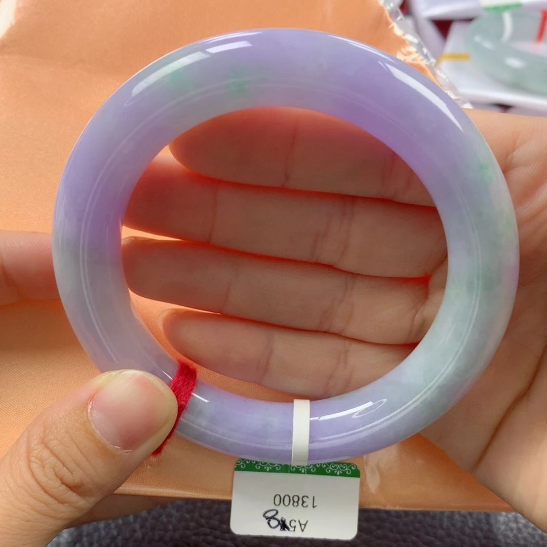 未镶嵌手镯翡翠缅甸天然翡翠A货58圆