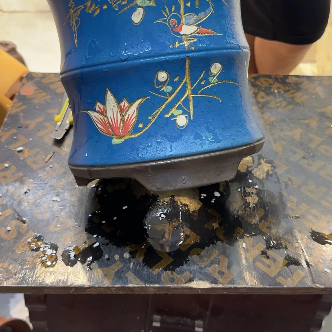 紫砂花盆口径16.18口径