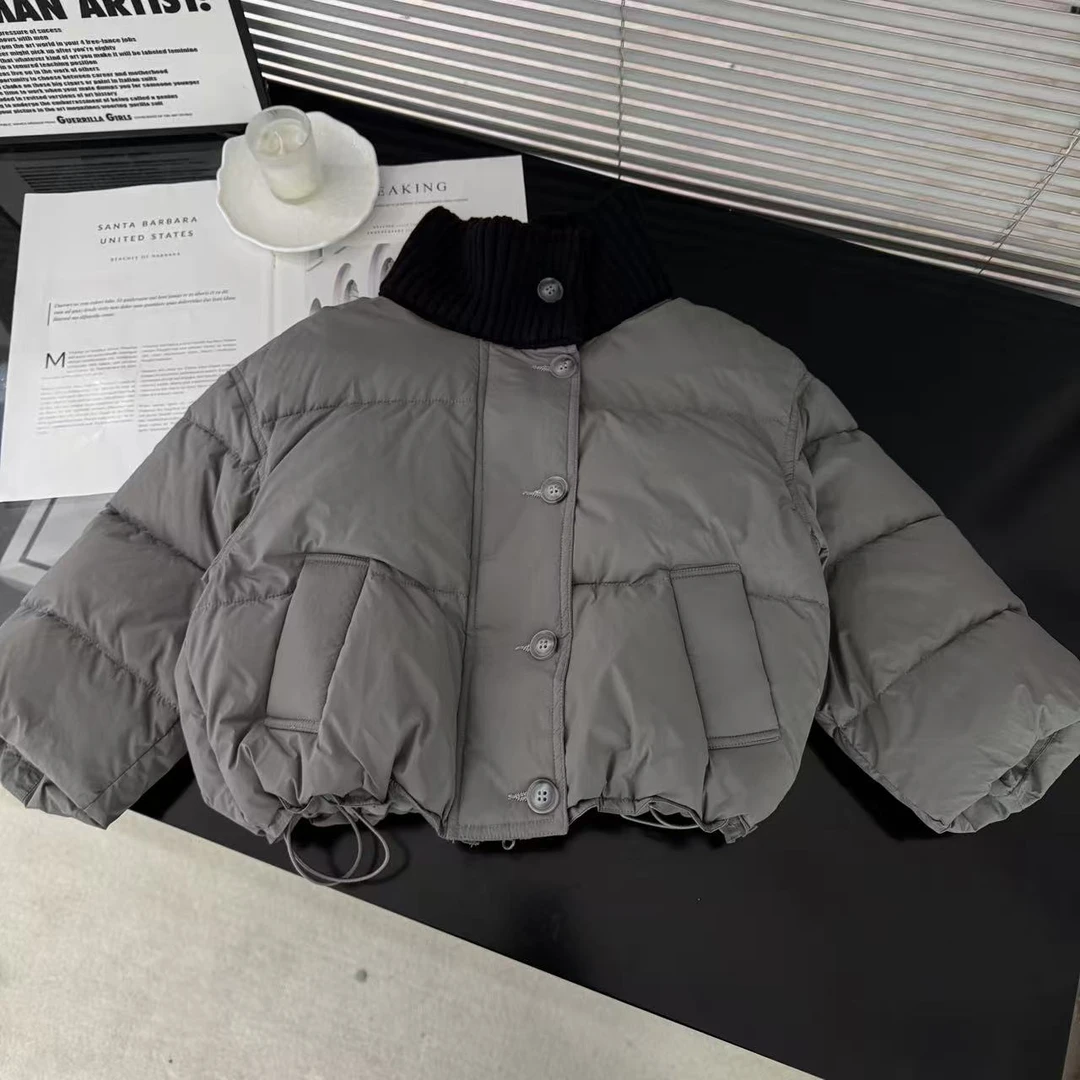 2025年秋冬新款儿童外套百搭韩版时尚70668棉服外套