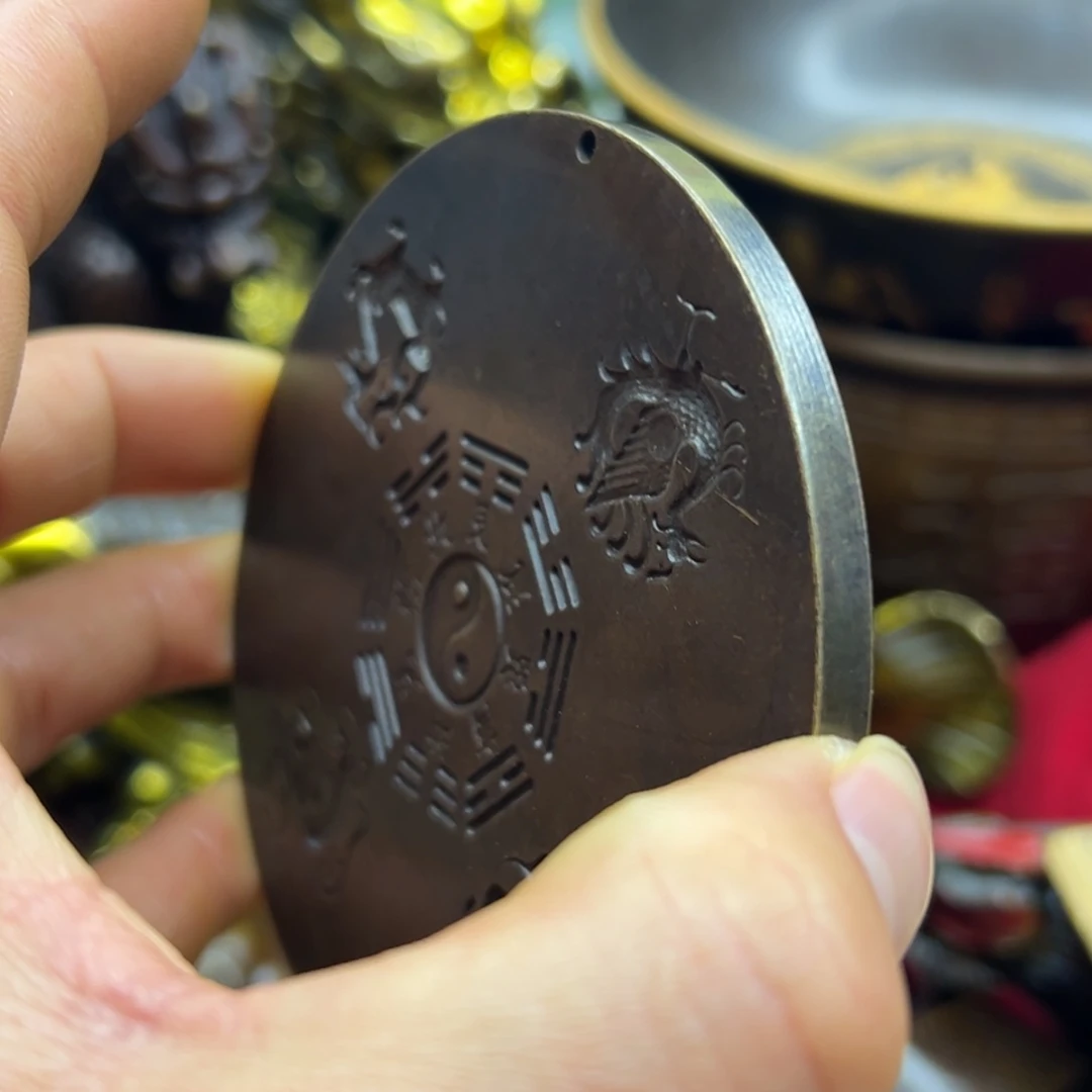 铜摆件欢迎欢迎你