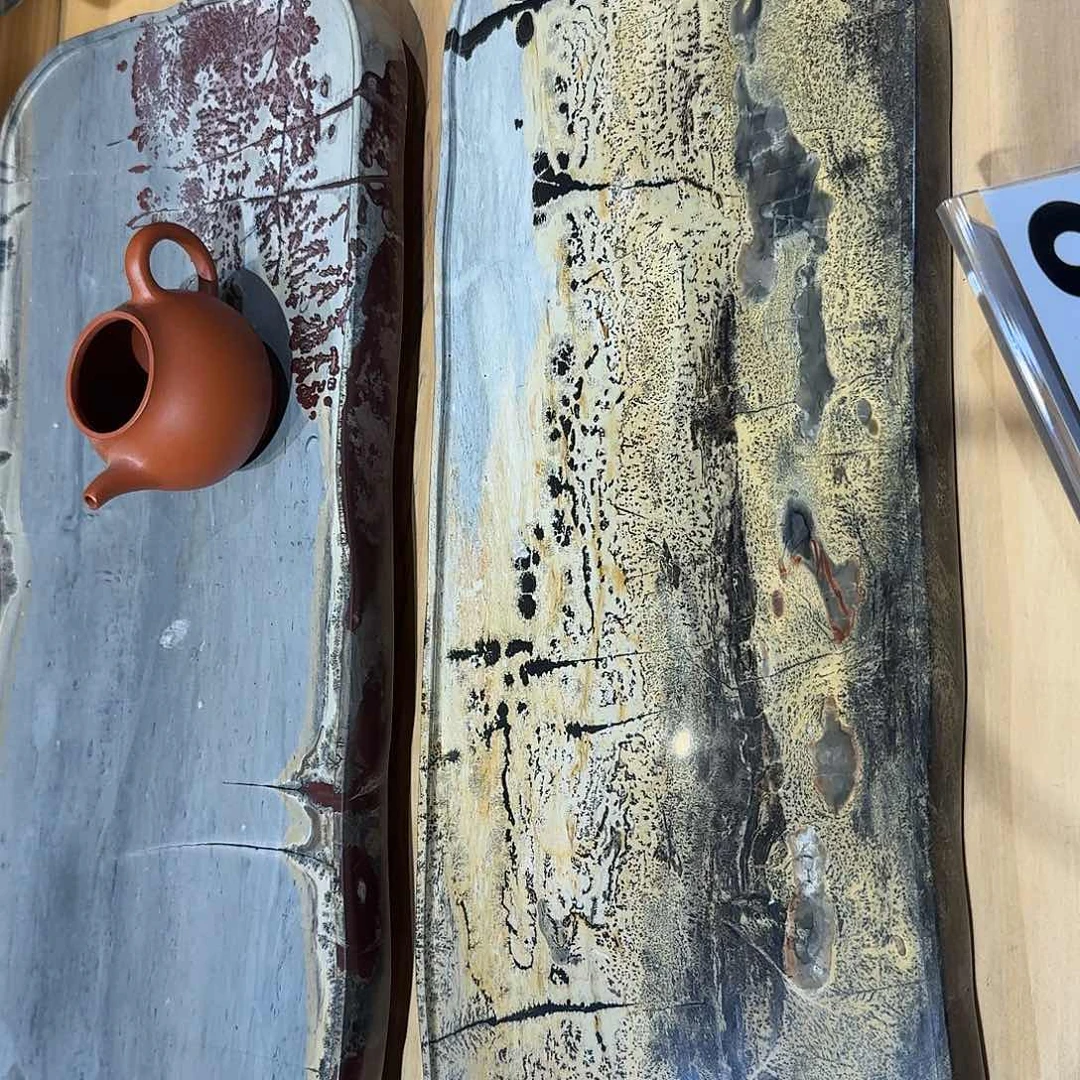 C****t国画石意境茶盘 干泡