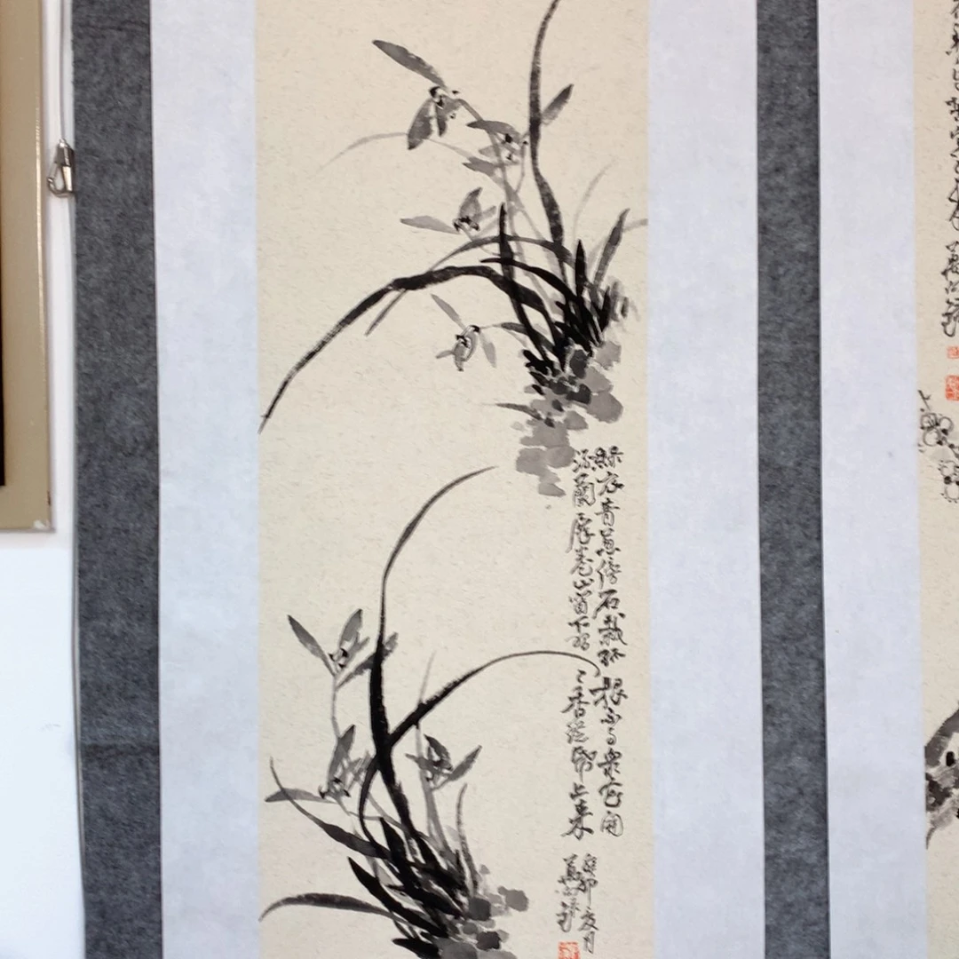 国画花鸟作品写意