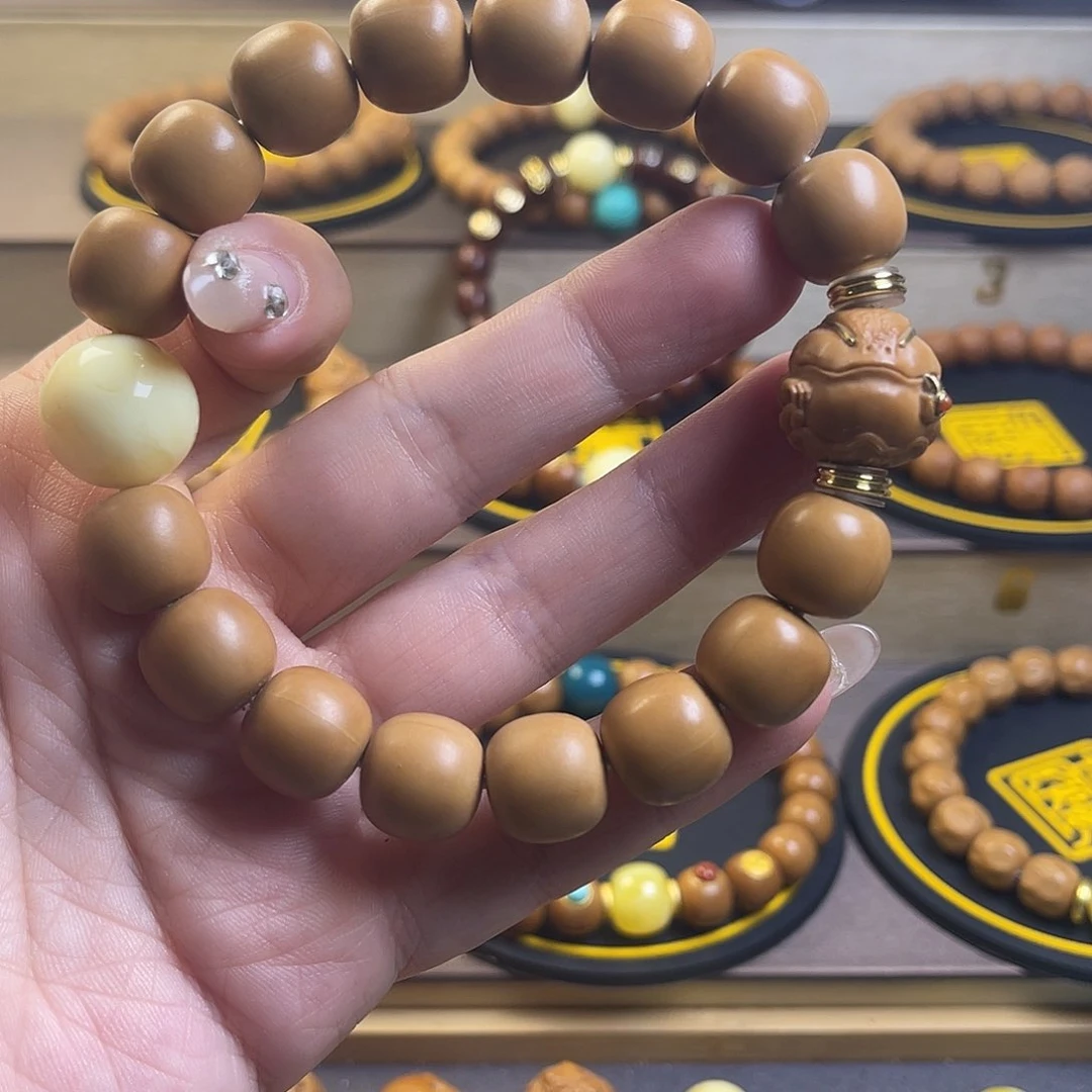 我***。核桃手串/手链手工制作