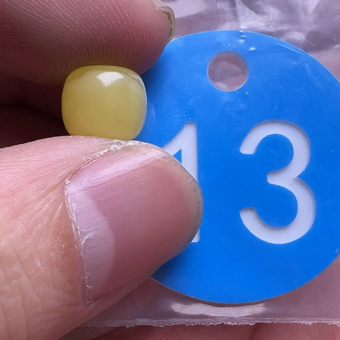 蜜蜡未镶嵌珠宝奇石9.8m m