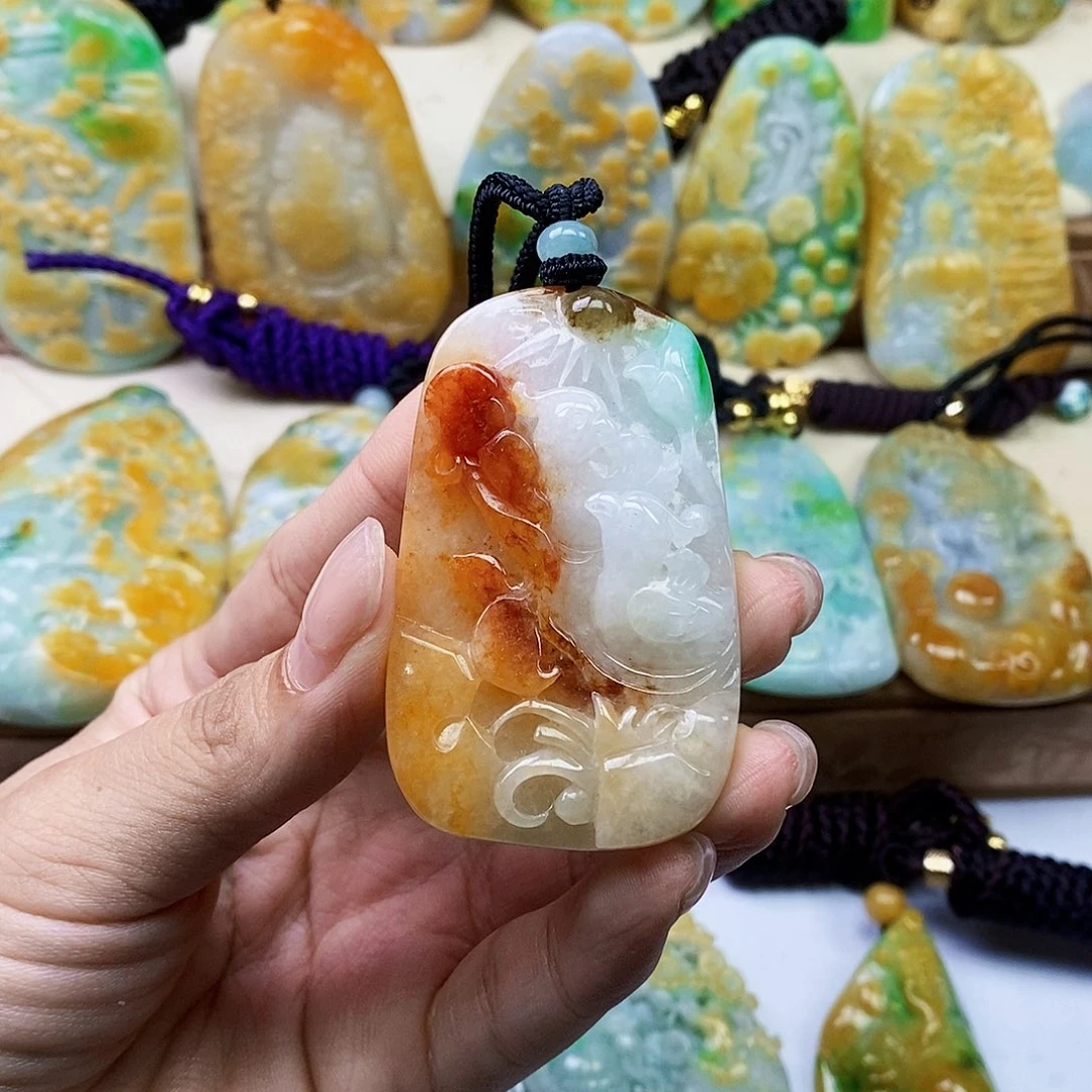 颈饰未镶嵌翡翠翡翠