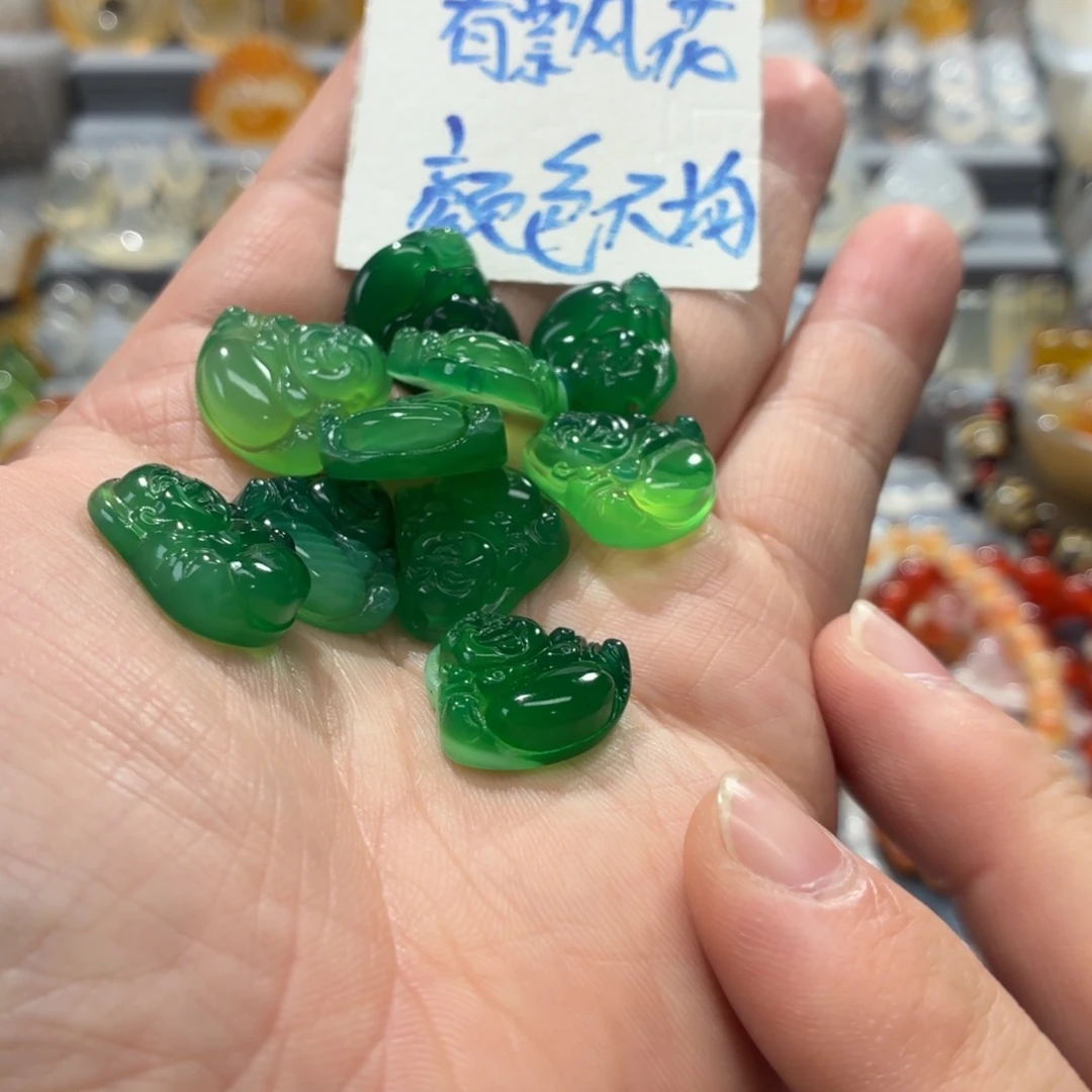 玛瑙/玉髓未镶嵌吊坠(不含链)