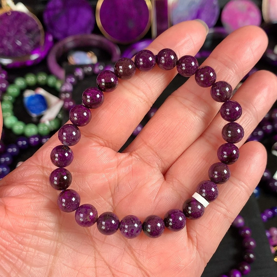 苏纪石（舒俱来）未镶嵌手串