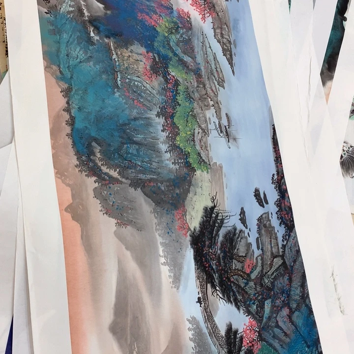 路****乙国画艺术作品欣赏