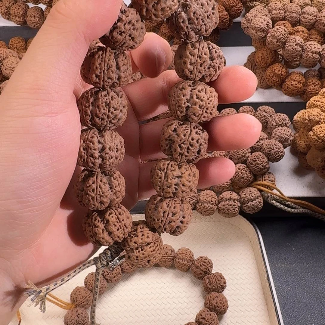 金刚菩提手串F****n蜂窝梅花双龙