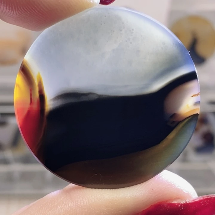 玛瑙/玉髓未镶嵌颈饰