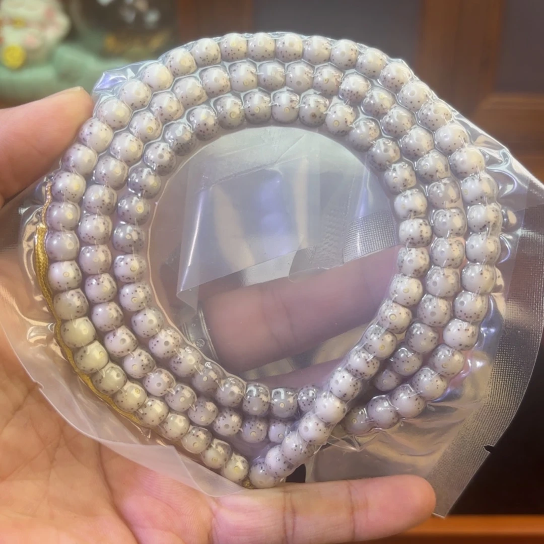 星月菩提手串7✖️6粉冰