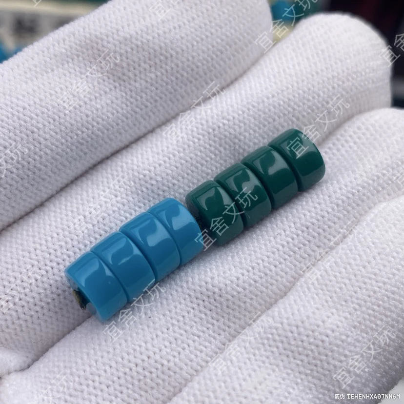 科技松手串直切隔片7mm/8mm万向轴圆珠老型三通琉璃108配饰